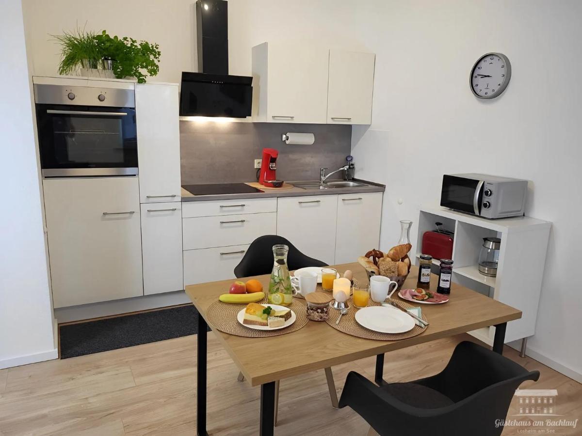 Komfort Ferienwohnungen Mit Wellness-Garten - Gaestehaus Am Bachlauf - Losheim Am See Dış mekan fotoğraf