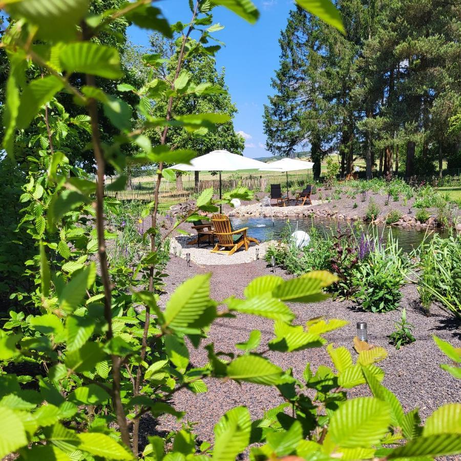 Komfort Ferienwohnungen Mit Wellness-Garten - Gaestehaus Am Bachlauf - Losheim Am See Dış mekan fotoğraf
